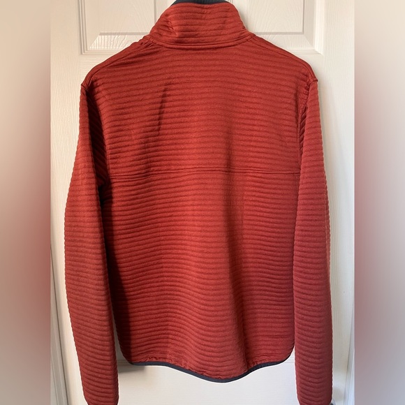 Mens LL Bean Airlight Knit Pullover Sweater Snap Button Medium - Picture 10 of 11